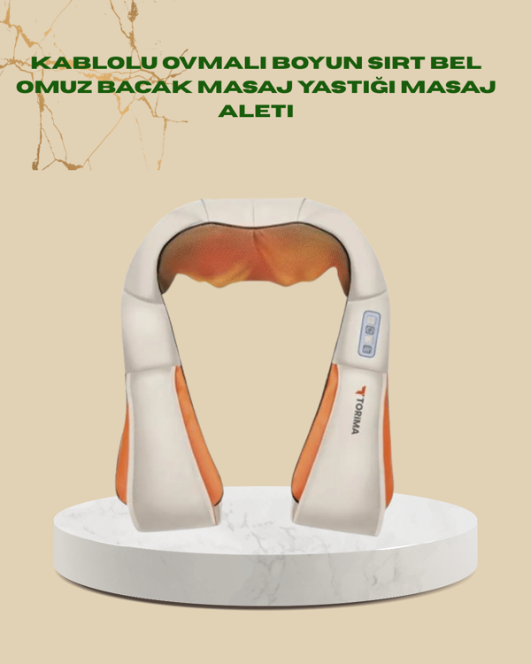 Ovmalı Isıtmalı Masaj Aleti – Boyun, Sırt, Bel, Omuz ve Bacak İçin - Image 1