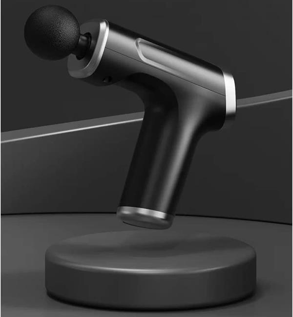 Masaj Tabancası 4 Başlıklı Kas ve Vücut Ağrıları İçin Şarjlı Darbeli - Image 1