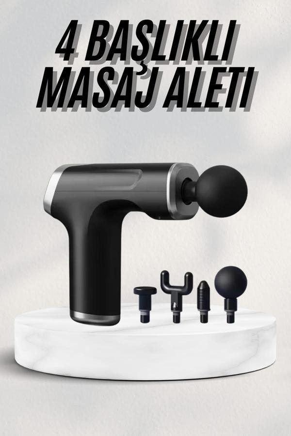 Masaj Tabancası 24v Type-c Hızlı Şarj Girişli Masaj Aleti Uzun Ömürlü - Image 1