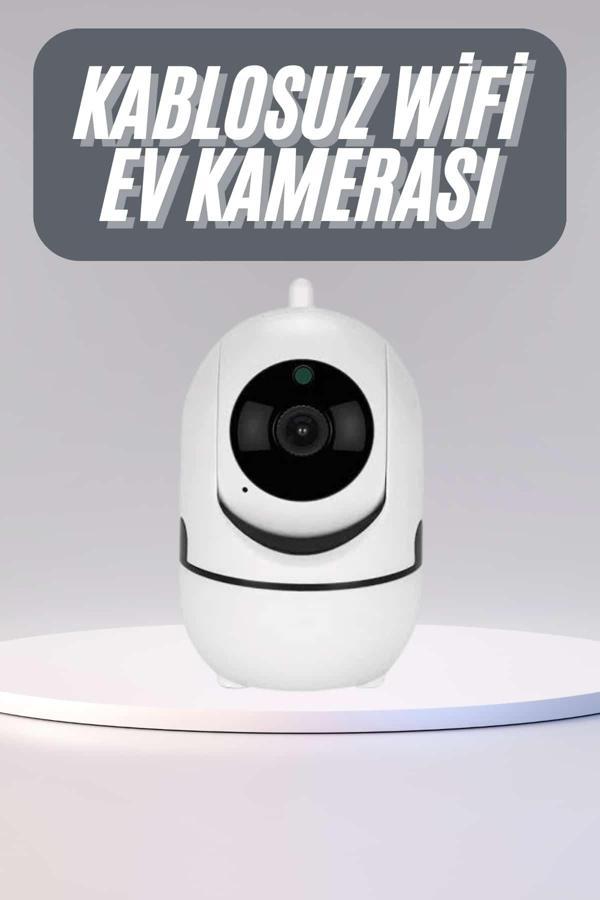 360° Full HD Akıllı Kamera Hareket Sensörlü Wifi Kamera Çocuk Güvenlik Kamerası - Image 1