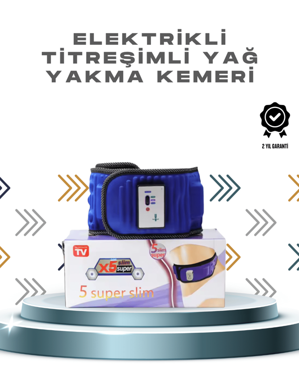 5 Motorlu Manyetik Masaj Kemeri – Bel, Kalça ve Bacak İçin Zayıflama - Image 1