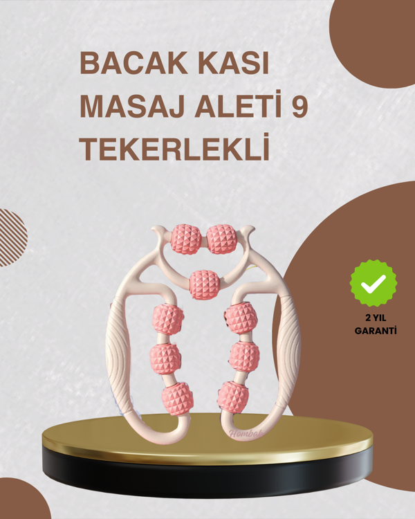 Plastik Masaj Aleti Derin Doku Kas Gevşetici Rulo - Image 1