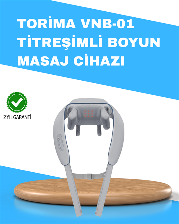 VNB-01 Isı Terapili Titreşimli Boyun Masaj Aleti - Image 1