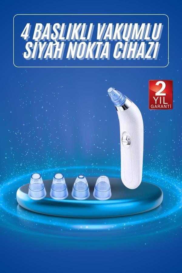Vakumlu Siyah Nokta Ve Yüz Temizleme Cihazı 4 Başlıklı - Image 1