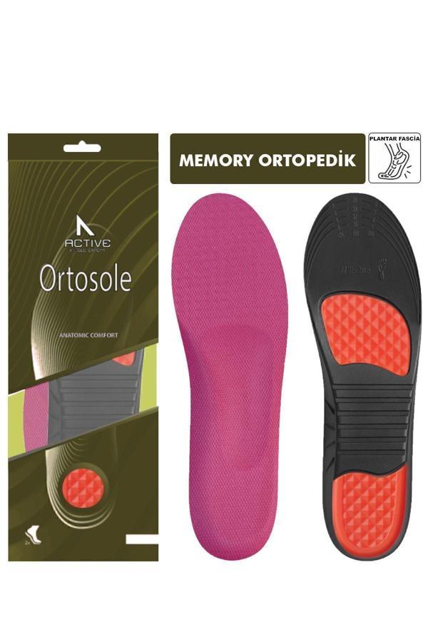 Ortosole Darbe Emici Memory Foam Ayakkabı Tabanlığı, Rahatlık Sağlayan Kemer Destekli Tabanlık - Kadın - Image 1