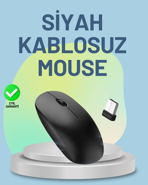 Geniş Uyumluluğa Sahip Sessiz Fare – Yüksek DPI ve Hafif - Image 1