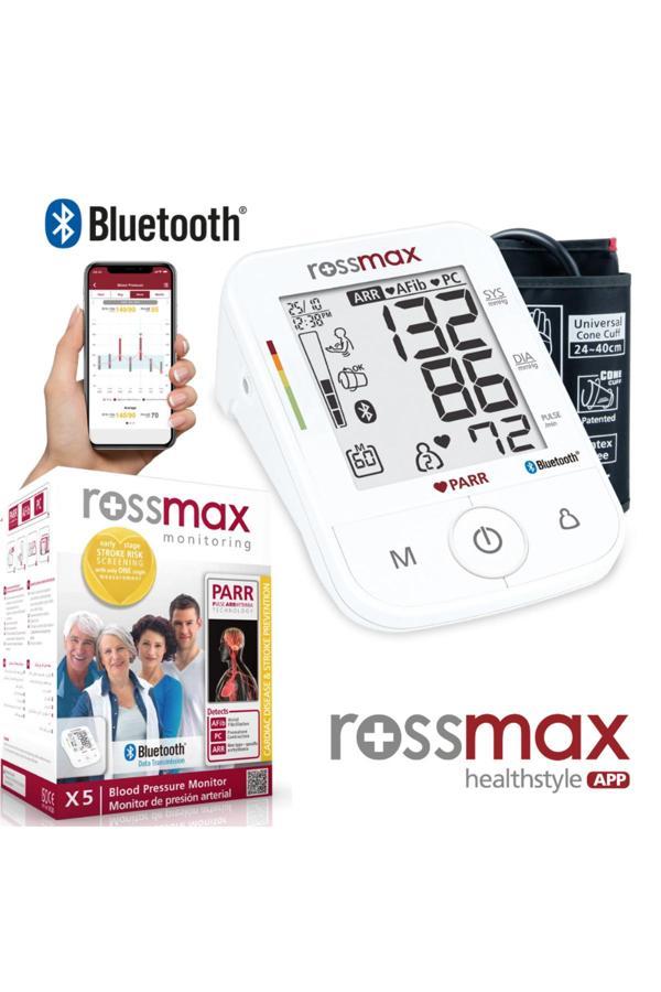 Rossmax X5 Bt Bluetooth Tam Otomatik Koldan Ölçüm Dijital Tansiyon Aleti - Image 1