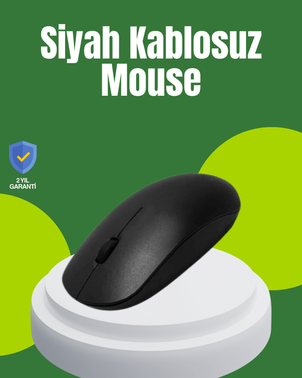Optik Sensörlü Sessiz Fare – Geniş Uyumluluk ve Ergonomik Yapı - Image 1