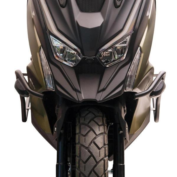 KYMCO DTX 250 360 2021-2024 UYUMLU MOTOR KORUMA DEMİRİ SİYAH GP KOMPOZİT - Image 1