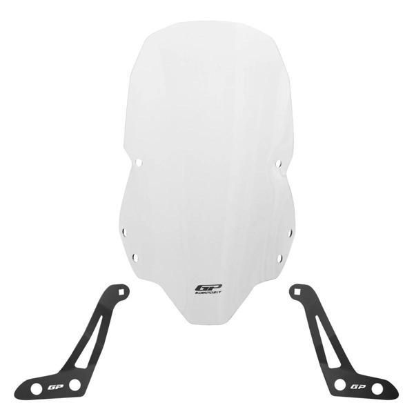 KYMCO DOWNTOWN GT 350 2024 UYUMLU ÖN SİPERLİK CAMI ŞEFFAF GP KOMPOZİT - Image 1