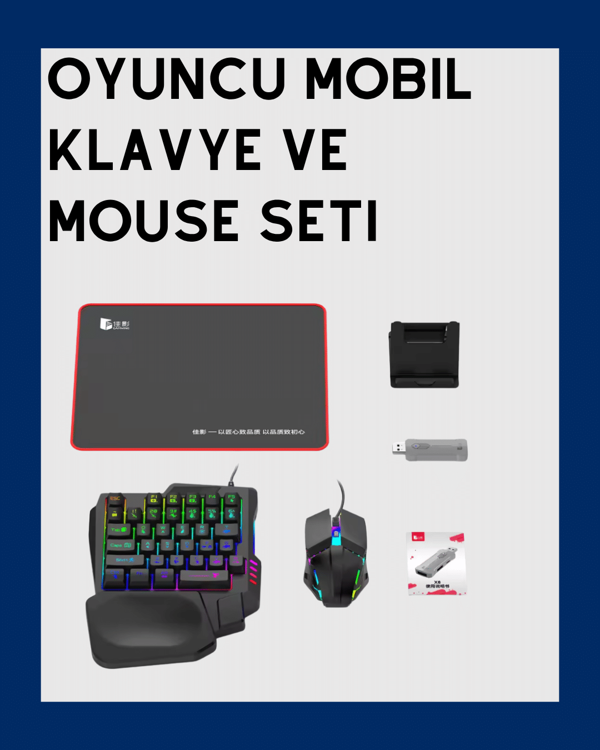 Kablosuz Mobil Oyun Kiti – 5 Parça Tam Set - Image 1