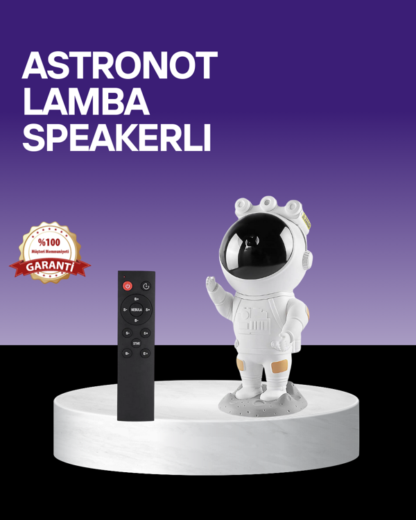 Dekoratif ve Fonksiyonel Astronot Projeksiyon Aydınlatma - Image 1