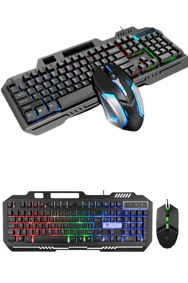 Gaming Oyuncu Klavyesi Led Aydınlatmalı Mekanik Hisli - Image 1