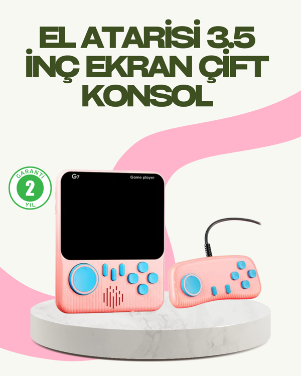 666 Oyunlu Retro Game Console – TV ve Çift Gamepad Desteği - Image 1