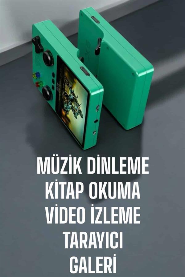 Çocuklara Özel 666 Oyunlu X6 Atari Video İzleme ve Müzik Dinleme - Image 1