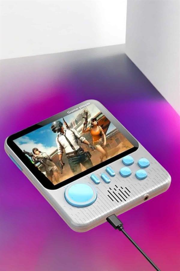 El Atarisi 3.5 inç Ekran Çift Konsol 666 Adet Retro Oyun Gamepad - Image 1