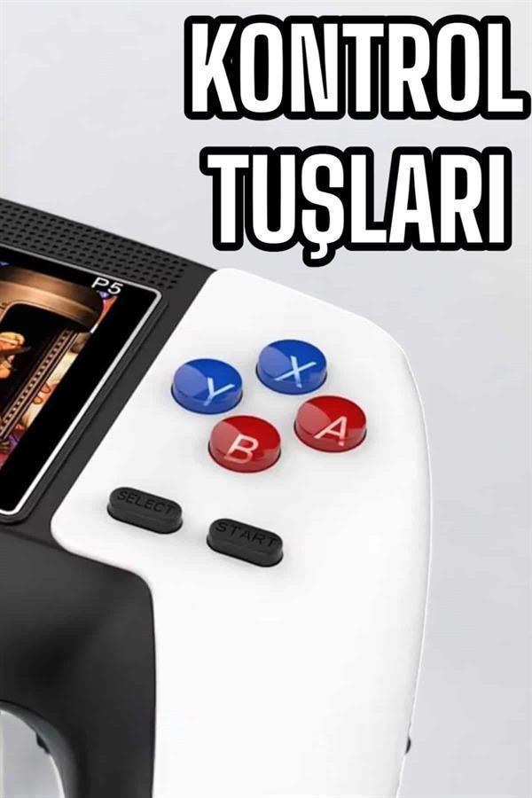 Gamepad 520 Retro Oyunlu Taşınabilir El Konsolu Atari - Image 1