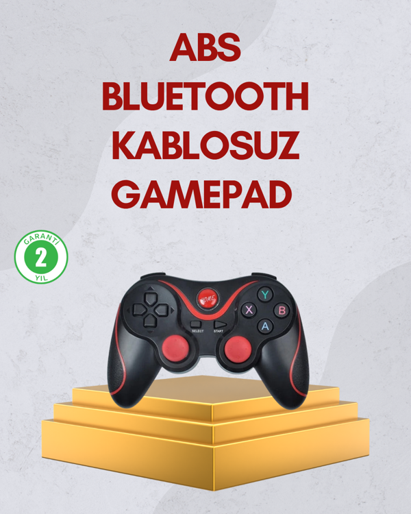 Ergonomik Tasarımlı Kablosuz Bluetooth Gamepad Titreşimli - Image 1