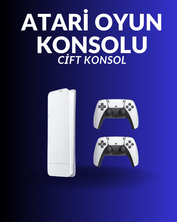HDMI Çıkışlı Çift Kablosuz Kollu Retro Game Stick – M15 - Image 1