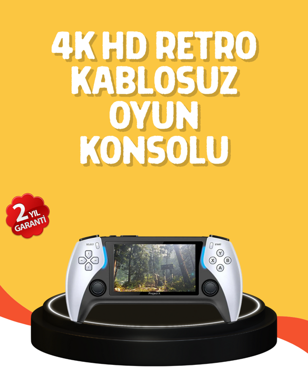 HDMI Çıkışlı Çok Fonksiyonlu Renkli Ekranlı El Konsolu - Image 1