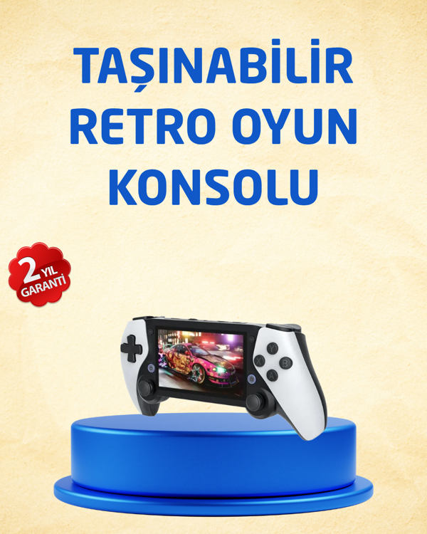 3D Ekranlı Mini Oyun Konsolu + Multimedya - Image 1