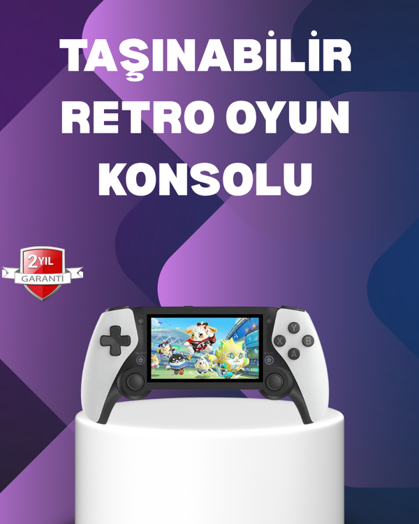 64GB Hafızalı Emülatör Destekli Oyun Konsolu - Image 1