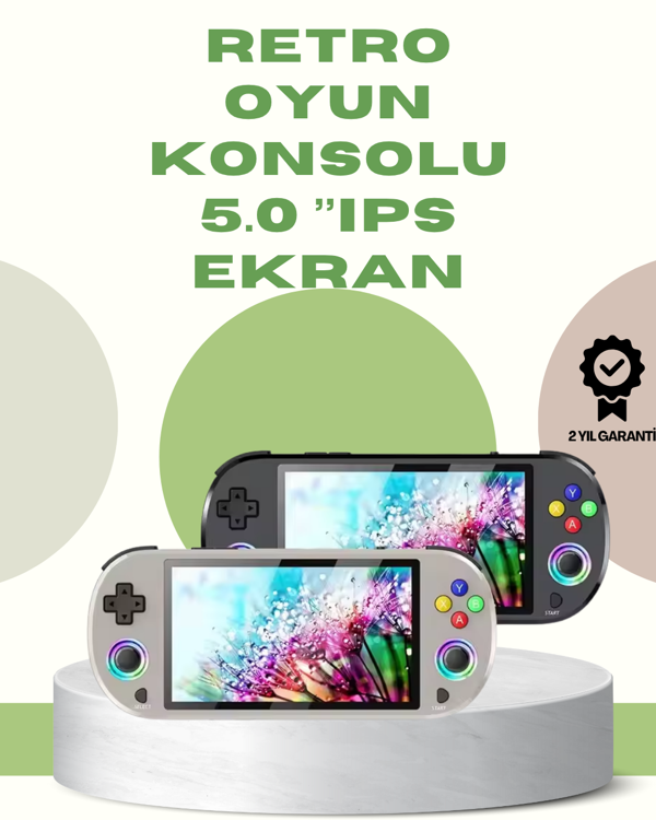 6 Saat Kullanımlı Kablosuz Oyun Konsolu - Image 1