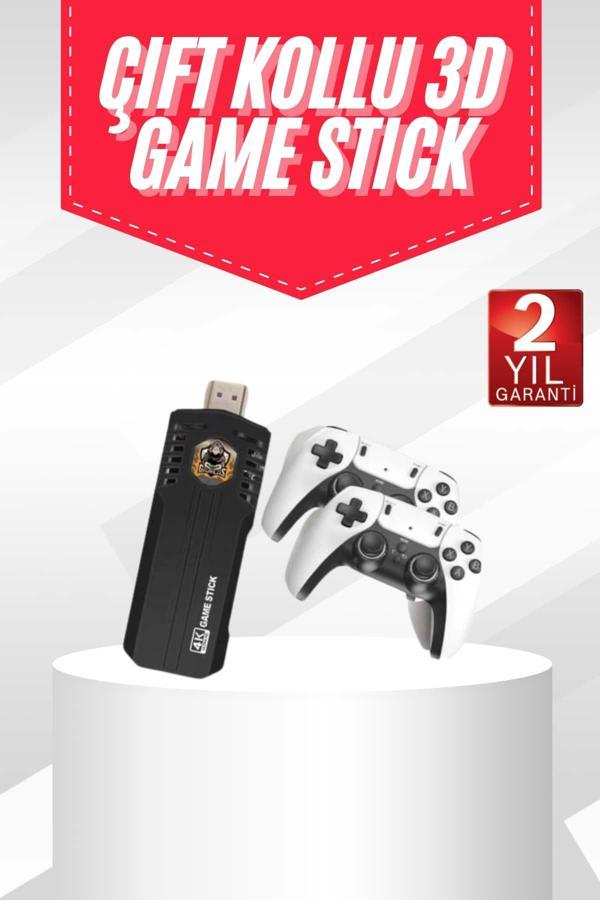 20.000 Oyunlu Kablosuz Çift Kol Retro Oyunlar Çift Kollu Game Stick - Image 1