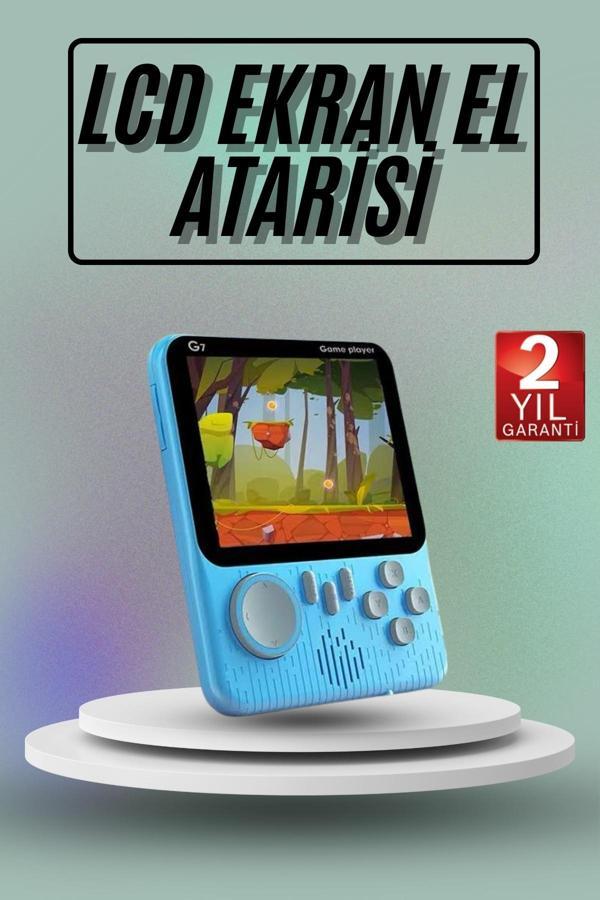 666 Oyunlu Retro El Konsolu Atari 3.5 İnç Taşınabilir Oyun Konsolu - Image 1