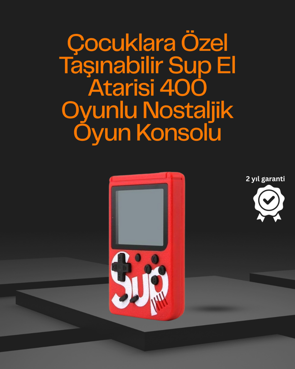 TV Bağlantılı Şarjlı Retro Oyun Konsolu - Image 1