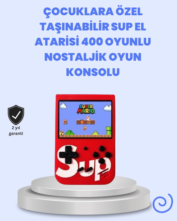 3 İnç Ekranlı Klasik Oyunlu El Konsolu - Image 1