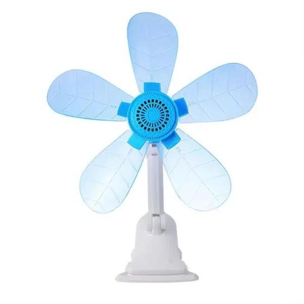 ALLY Klipsli Masaüstü Mini Vantilatör Fan 5 Yaprak 2024 Versiyon-(5775) - Image 1