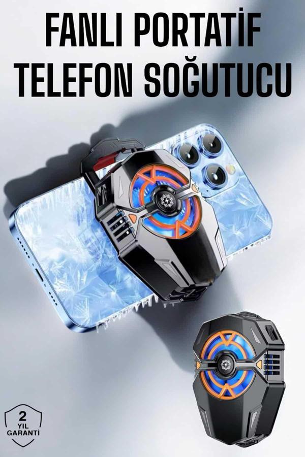 Telefon Soğutucu Fanlı Güçlü Motor Radyotör Soğutucu - Image 1