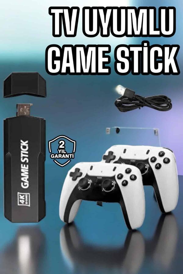 Game Stick Retro 8K ULTRA HD Video Oyun Konsolu Android Tv Özelliği - Image 1