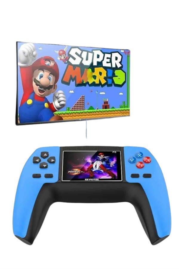 Retro Konsol P5 Uyumlu Taşınabilir 520 Oyunlu Kablosuz Game Stick - Image 1