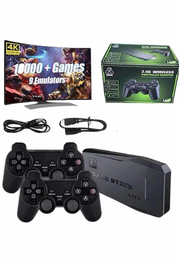 2.4g Uyumlu Kablosuz Çift Kol Atari Retro 20000 Oyun Game Stick - Image 1