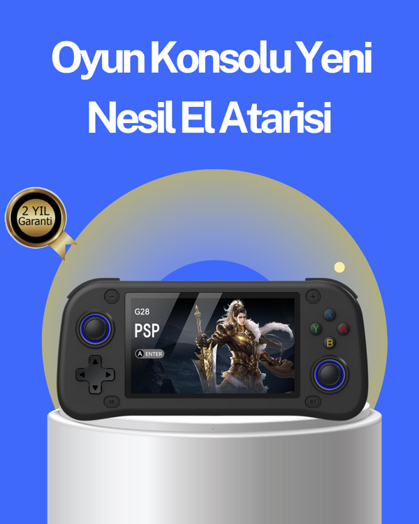 4.3” HD Ekranlı El Konsolu 64GB Hafıza Kartı ve 10000 Yüklü Oyun - Image 1