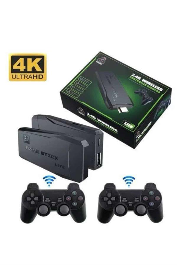 Game Stick El Atarisi 2.4g Kablosuz Çift Kol Oyunlar 4k Game Stick 3500 Oyunlu Atari Uyumlu - Image 1