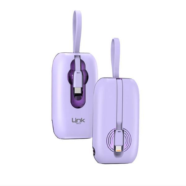 LinkTech MP09 9600 mAh Type-C / Lightning Kablolu 22.5W Powerbank PD3.0 - Image 1