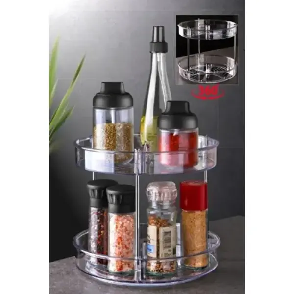 Çok Amaçlı Dönebilen 2 Katlı Organizer - Image 1