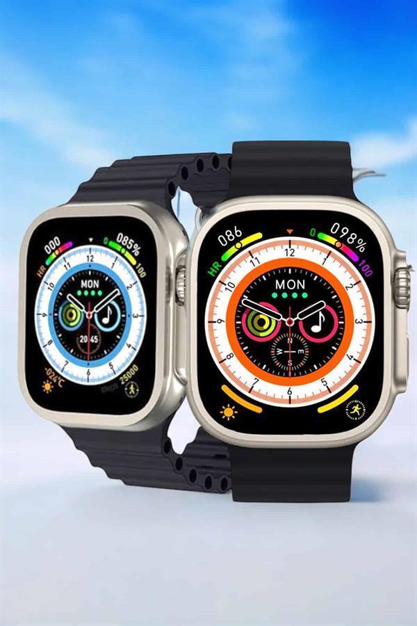 Bluetooth Bağlantılı Nabız, Kan Basıncı, Oksijen Ölçer Akıllı Saat - Image 1