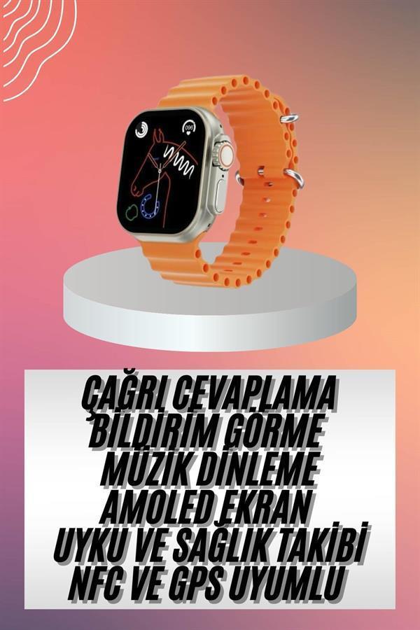 Akıllı Saat Ultra Android & İOS Uyumlu Arama Bildirim Özellikli - Image 1