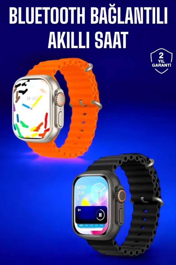 Akıllı Saat Arama Cevaplayan Bildirim Görme Yeni Nesil Bluetooth Bağlantılı - Image 1