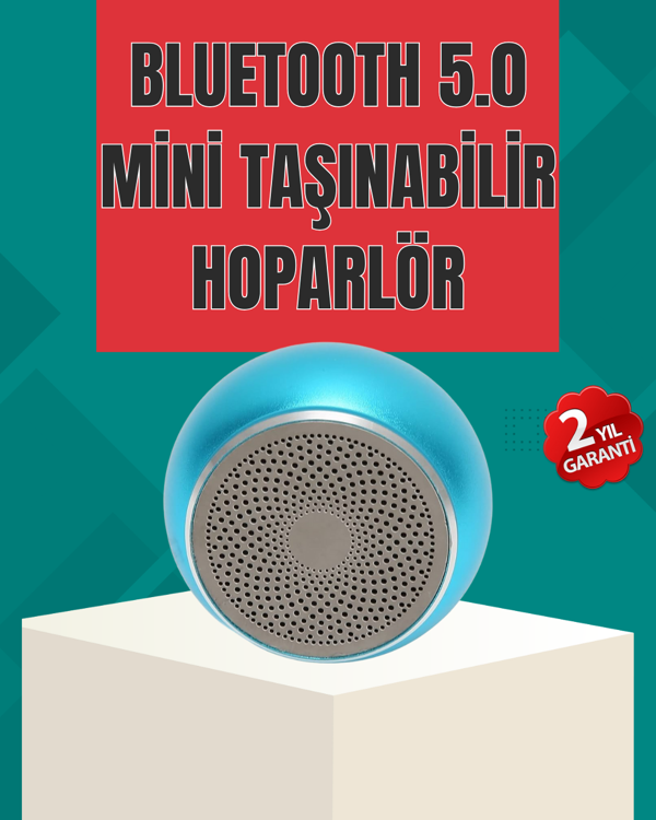 Taşınabilir Bluetooth Hoparlör | Eller Serbest Arama Özellikli - Image 1