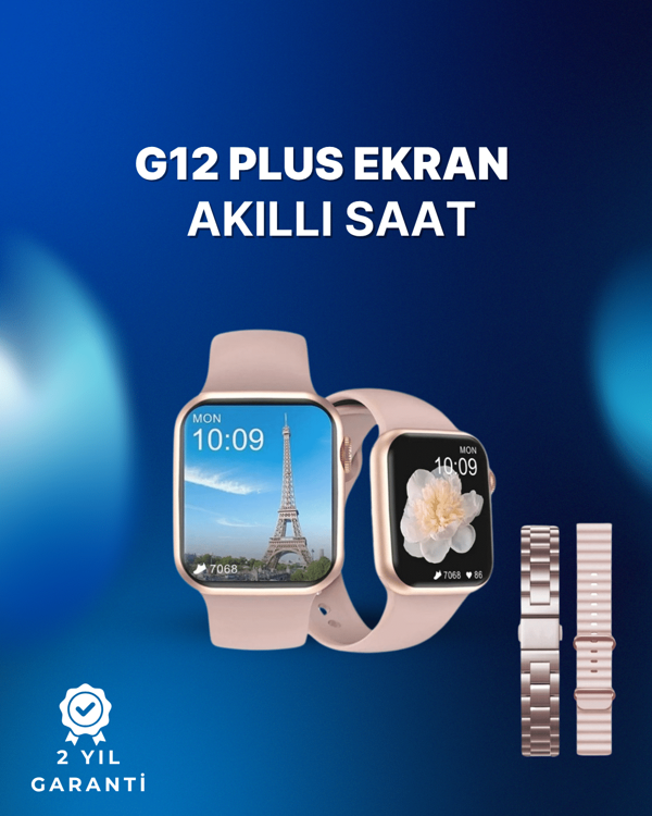 GPS Destekli Akıllı Saat – Nabız, Uyku ve Adım Takibi, Sesli Görüşme, Suya Dayanıklı Tasarım - Image 1