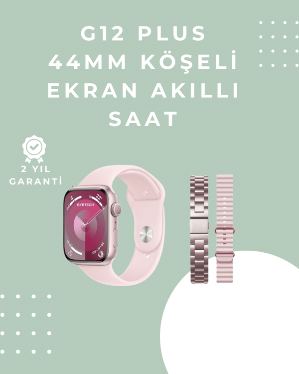 Nabız ve Uyku Takipli Akıllı Saat – Adımsayar, GPS, Suya Dayanıklı, Sesli Görüşme Özellikli - Image 1