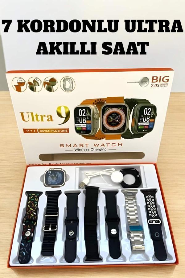 Akıllı Saat Android Ve İOS Uyumlu Arama Cevaplayan Dokunmatik Ekran - Image 1