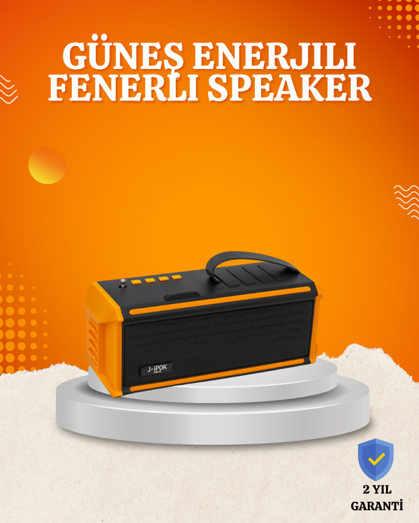 Taşınabilir J-IPOX P520 1200 mAh Bluetooth Hoparlör Mikrofonlu - Image 1