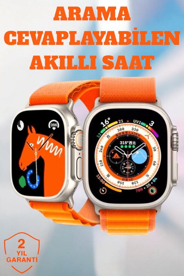 Uyku ve Nabız Takipli, Wireless Şarjlı Akıllı Saat Android ve iOS Uyumlu - Image 1