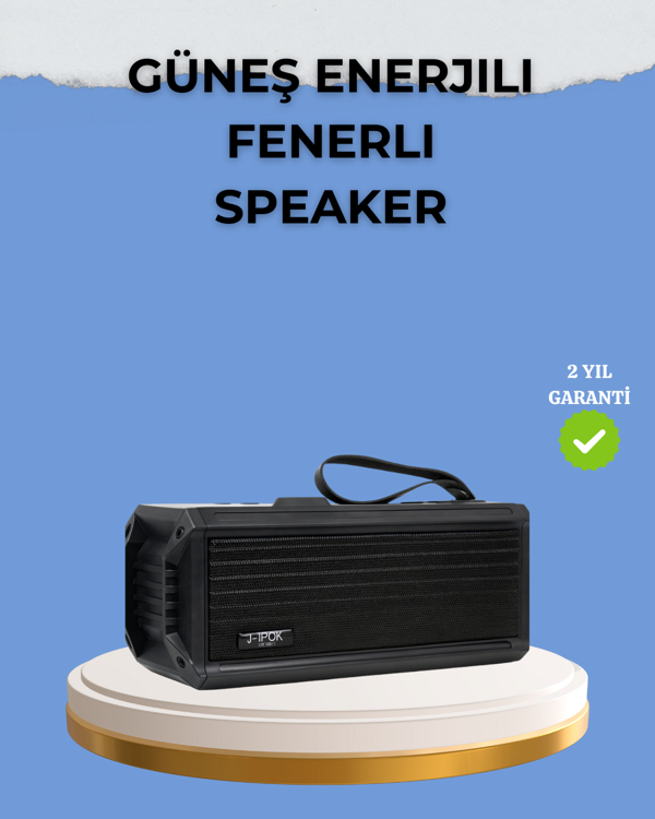Kablosuz J-IPOX P520 Bluetooth Hoparlör Uzun Pil Ömrü ve Mikrofon - Image 1